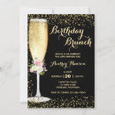 Search for champagne brunch birthday invitations Party