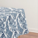 Search for blue white floral pattern tablecloths Whimsical