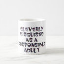 Recherche de adulte responsable tasses Drôle