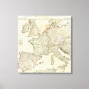 Search for europe map canvas prints Col
