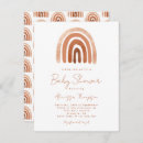 Recherche de boho rainbow baby shower invitations Terracotta