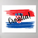Search for croatia posters Red