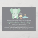 Search for mint green baby shower invitations For kids