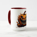 Search for carved pumpkin mugs Spooky