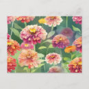Recherche de zinnia cartes postales Motif