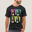 Search for leonardo da vinci tshirts La gioconda