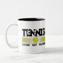 Recherche de joueur de jeu tasses Tennis