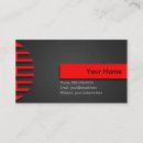 Search for bright eye business cards Red