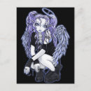 Recherche de fée gothique cartes postales Ange