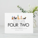 Search for friend dog invitations Modern