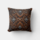 Search for tooled leather pillows Brown