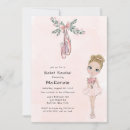 Search for ballet recital invitations Floral