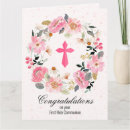 Search for catholic congratulations cards First holy communion