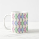 Search for harlequin pattern mugs Colourful