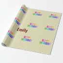 Search for nanas gift wrap Happy birthday
