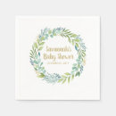 Search for eucalyptus napkins Watercolor