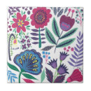 Search for folk art tiles Scandinavian