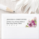 Search for purple return address labels weddings Lilac
