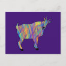 Recherche de peinture de chèvre cartes postales Drôle