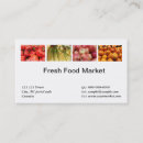 Search for fruit and vegetables business cards Pepper