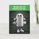Search for funny robot cards Cute
