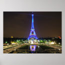Recherche de tour eiffel nuit posters Europe