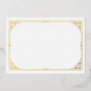Search for scrollwork invitations Gold