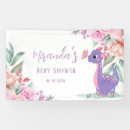 Search for purple baby shower banners Baby girl