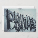 Search for private party invitations Blue