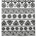 Recherche de motif tribal ethnique africain rideaux douche Dessiné à la main