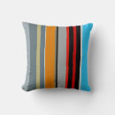 Search for red and yellow striped pillows Chic