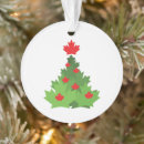 Search for canadian maple leaf ornaments Christmas tree