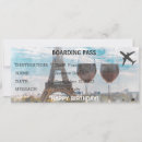 Recherche de bon voyage vœux cartes Billet d'avion