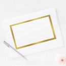 Search for gold border stickers Elegant