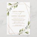 Search for ethereal wedding invitations Gold