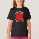 Recherche de red fille tshirts Volley