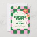 Search for pattern birthday invitations Retro