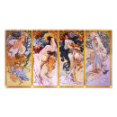 Recherche de quatre saisons posters Alphonse mucha