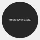 Search for night magic stickers Black