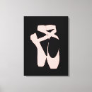 Search for pink shoe canvas prints Ballet