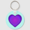Search for colourful hearts keychains For her