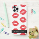 Search for lip print iphone cases Pattern of lips