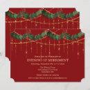 Search for gold seasonal invitations Glitter