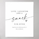 Search for snacks sign wedding signs Minimalist