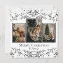 Search for unique holiday cards Black and white