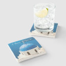Recherche de la grèce dessous de verres Bleu