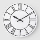 Recherche de chiffres romains blancs horloges Pour elle