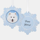 Search for samoyed ornaments Sammy