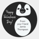 Search for penguin valentine stickers Valentine's