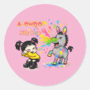 Search for cartoon donkey stickers For kids